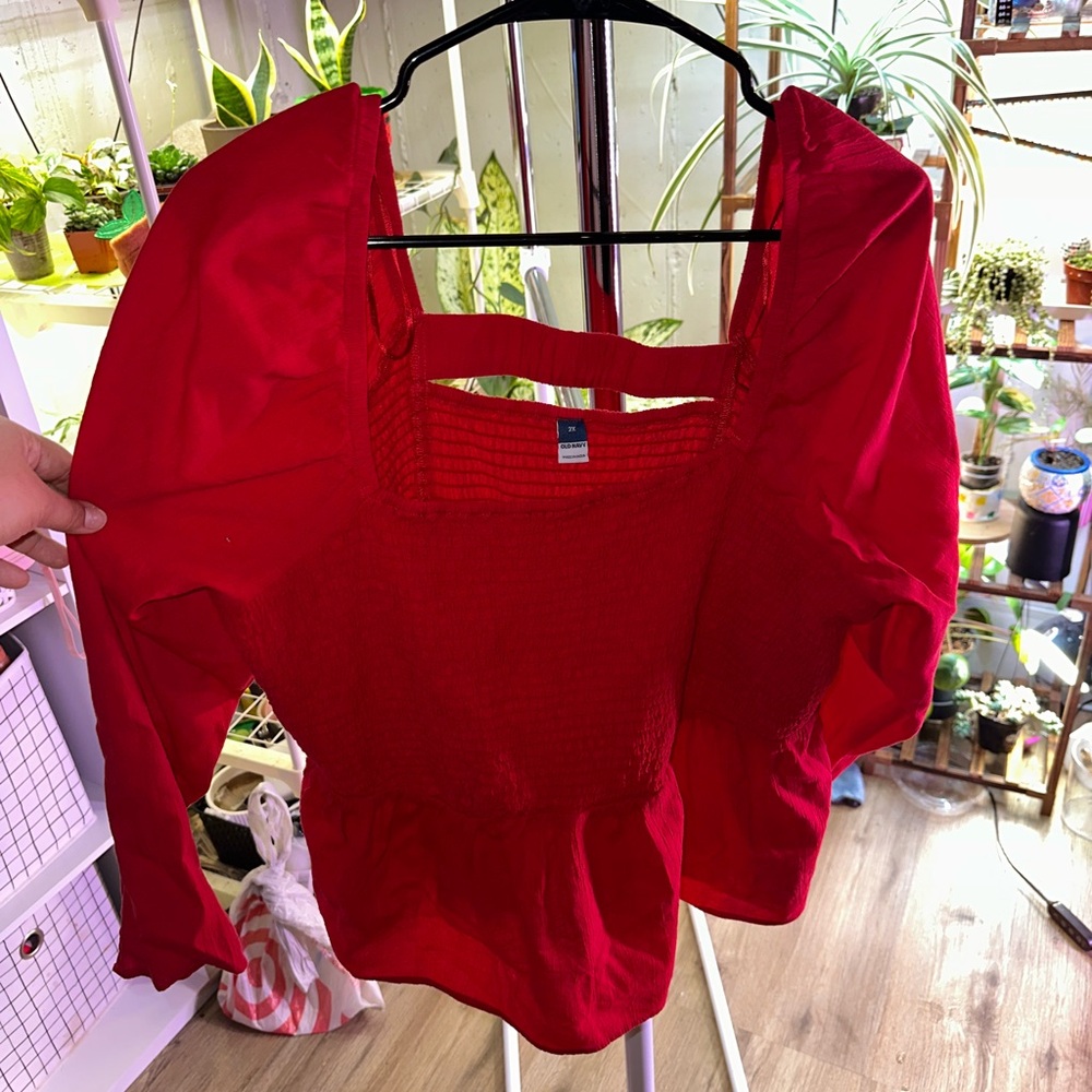 Red Women's Top